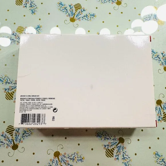 3462 MAC MAKEUP BRUSH SET MAC COSMETICS COLLECTOR ARCHIE GIRLS SUPER RARE - Picture 5 of 5